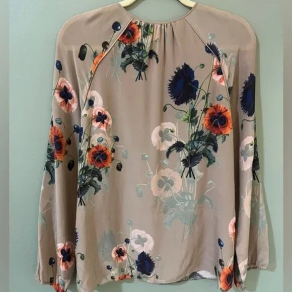 Leifsdottir Ottoman Poppies Blouse - Picture 2 of 2